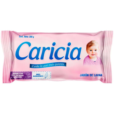 Jabón de Lavar en barra CARICIA x 200gr