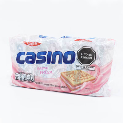 Galleta Casino Fresa Pack x 6Und