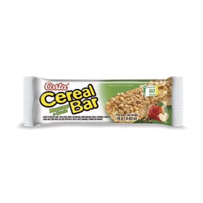 Cereal Bar Manzana + Canela Und x 18gr