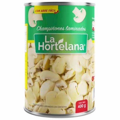 Champiñones Laminados La Hortelana x 400gr