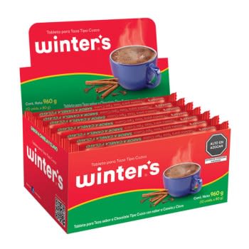 Chocolate P/Taza Winters Canela y Clavo (Und x 80gr)