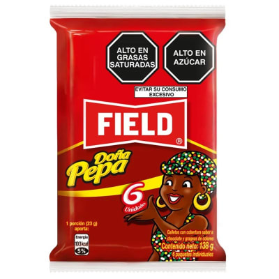 Galleta de Chocolate Dona Pepa Pack 6 Unid.