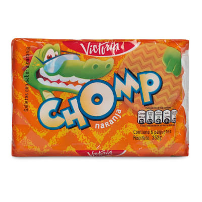 Galleta Chomp Naranja (Pack 6 Und)
