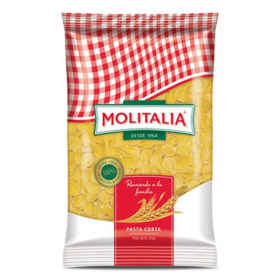 Fideos Molitalia Corbatita x 250gr
