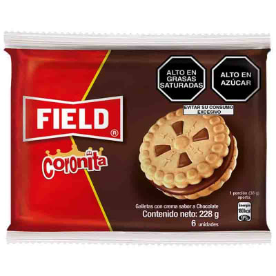 Galleta Coronita Chocolate Pack x 6Und