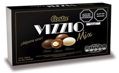 Chocolate Vizzio Mix Costa x 131gr