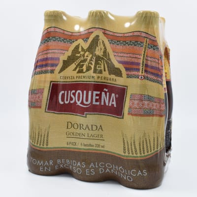 Cerveza Cusqueña DORADA Gold Lager (Six pack)