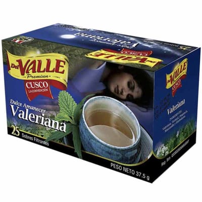 Del Valle Valeriana x25 Filtrantes
