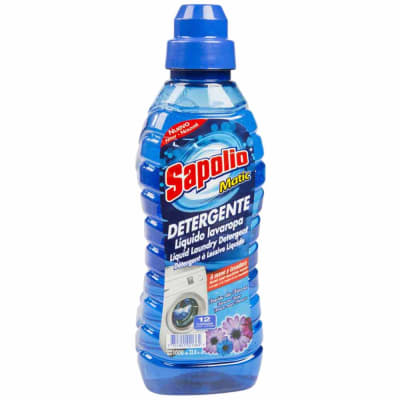 Detergente Líquido SAPOLIO Feria de Flores (1 Litro)