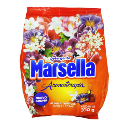 Detergente Marsella Aromaterapia Alegría Tropical x 330gr