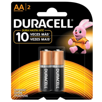Duracell Pilas Alcalinas Pqte x 2Und (AA/AAA)