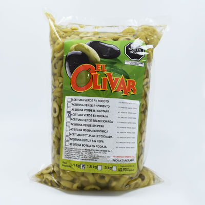 Aceitunas verdes El Olivar