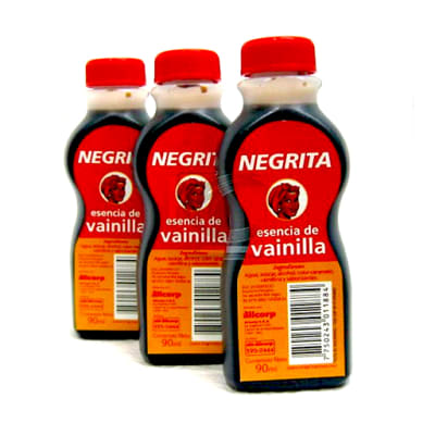 Esencia de Vainilla Negrita (frasco x 90ml)