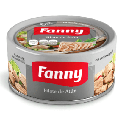 Filete de Atún Fanny en aceite vegetal 