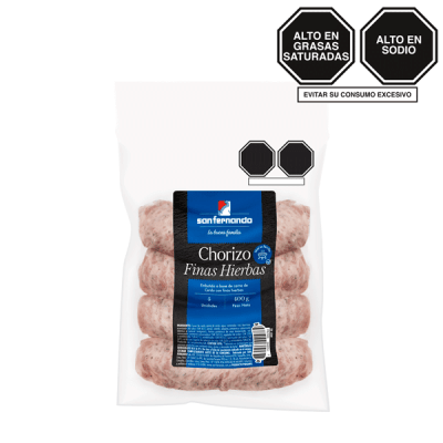 Chorizo Finas Hierbas x 400 Gr.