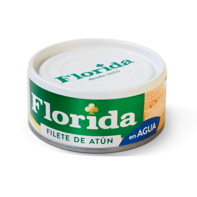Filete de Atún Florida en agua y sal