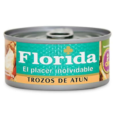 Trozos de Atún Florida en Aceite Vegetal