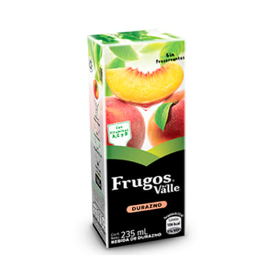 Bebida Frugos del Valle Sabor Durazno