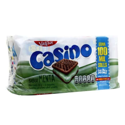 Galleta Casino Menta Pack x 6Und