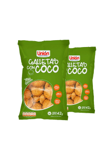 Galletas Unión Lonchera de coco (42gr)