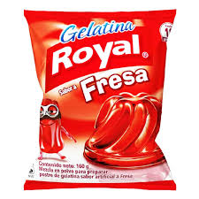 Gelatina Royal Fresa x 160gr