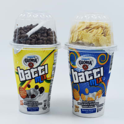 Yogurt GLORIA Battimix Vainilla c/hojuelas azucaradas