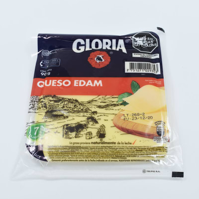 Queso Edam GLORIA Tajadas