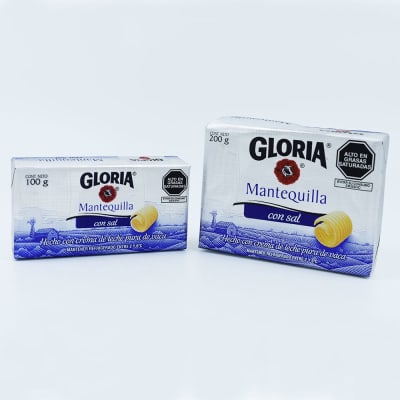 Mantequilla Gloria con Sal en Barra