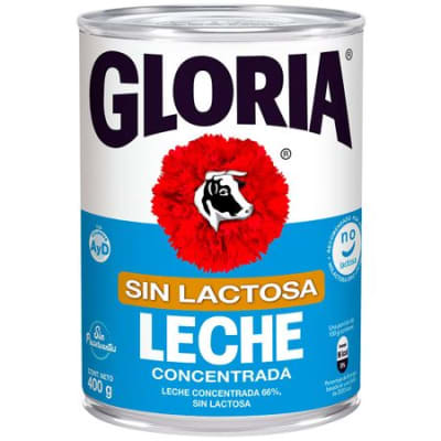 LECHE GLORIA ZERO LACTO  Lata