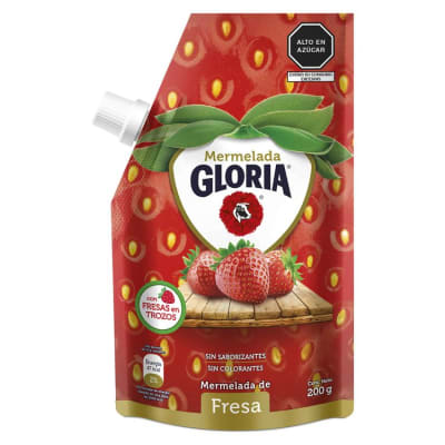 Mermelada de Fresa GLORIA Doypack 200gr