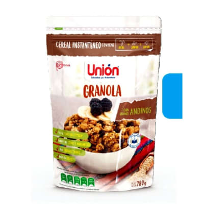 Granola Unión con granos andinos x 280gr