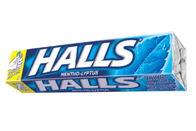 Halls Barra Mentho Lyptus x Und