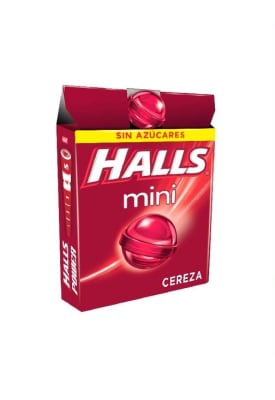 Halls Mini Cereza Caja