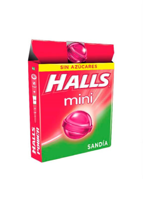Halls Mini Sandia Caja