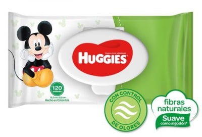 Toallitas Húmedas Huggies Limpieza Efectiva x 120unid