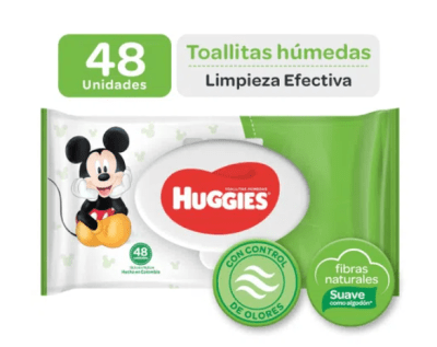 Toallitas Húmedas Huggies Limpieza Efectiva x 48unid