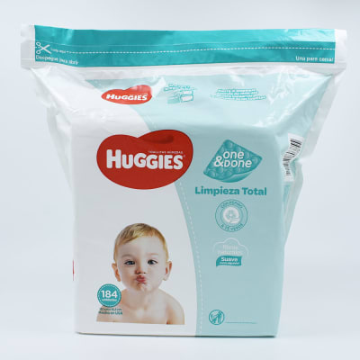 Toallitas Húmedas HUGGIES one done x 184 unid.