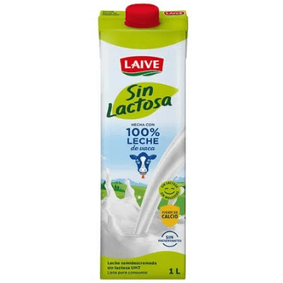 Leche LAIVE SIN LACTOSA CAJA