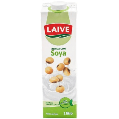 BEBIDA DE SOYA LAIVE CAJA 1LT