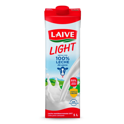 Leche LAIVE LIGHT SEMIDESCREMADA UHT