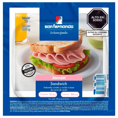 Jamón Sandwich 200gr