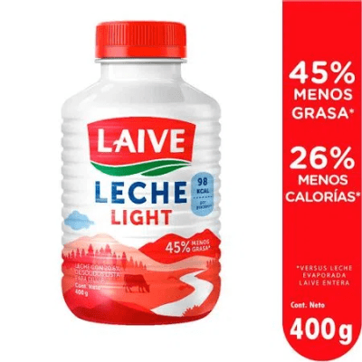 LECHE LIGHT LAIVE 400gr