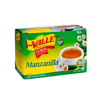 Del Valle Manzanilla x25 Filtrantes