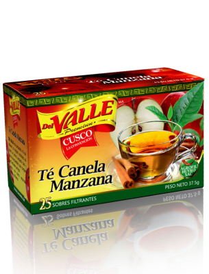 Del Valle Té, Canela y Manzana x25 Filtrantes