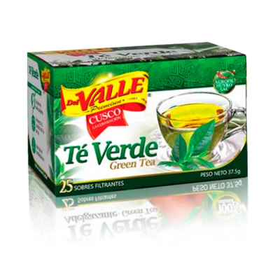 Del Valle Té Verde x25 Filtrantes
