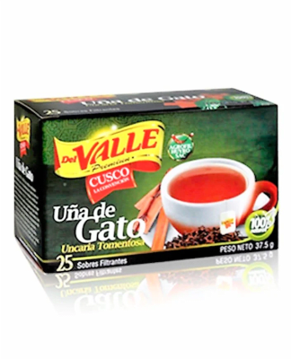 Del Valle Uña de Gato x25 Filtrantes