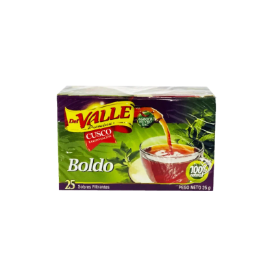 Del Valle Boldo x25 Filtrantes