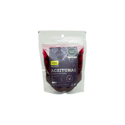 Mil Olivos Aceituna negra entera 250gr