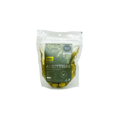 Mil Olivos Aceituna verde entera 250gr