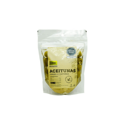 Mil Olivos Aceituna verde con castaña 250gr